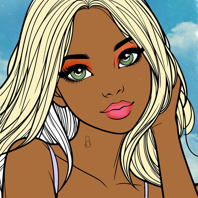 beautiful realistic girl