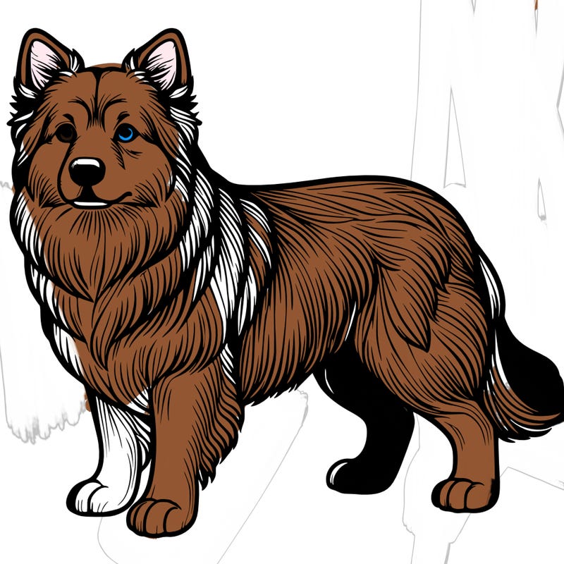 realistic dog