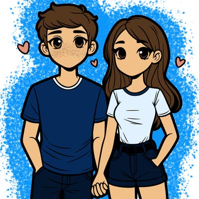 boyfriend and girlfriend