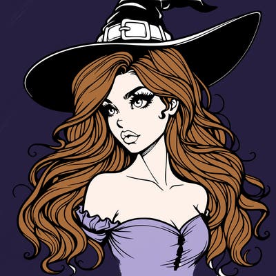 realistic witch