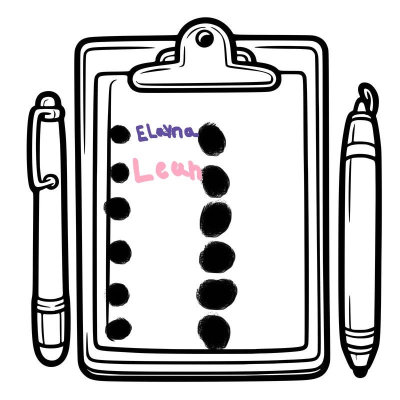 blank clip board with pen