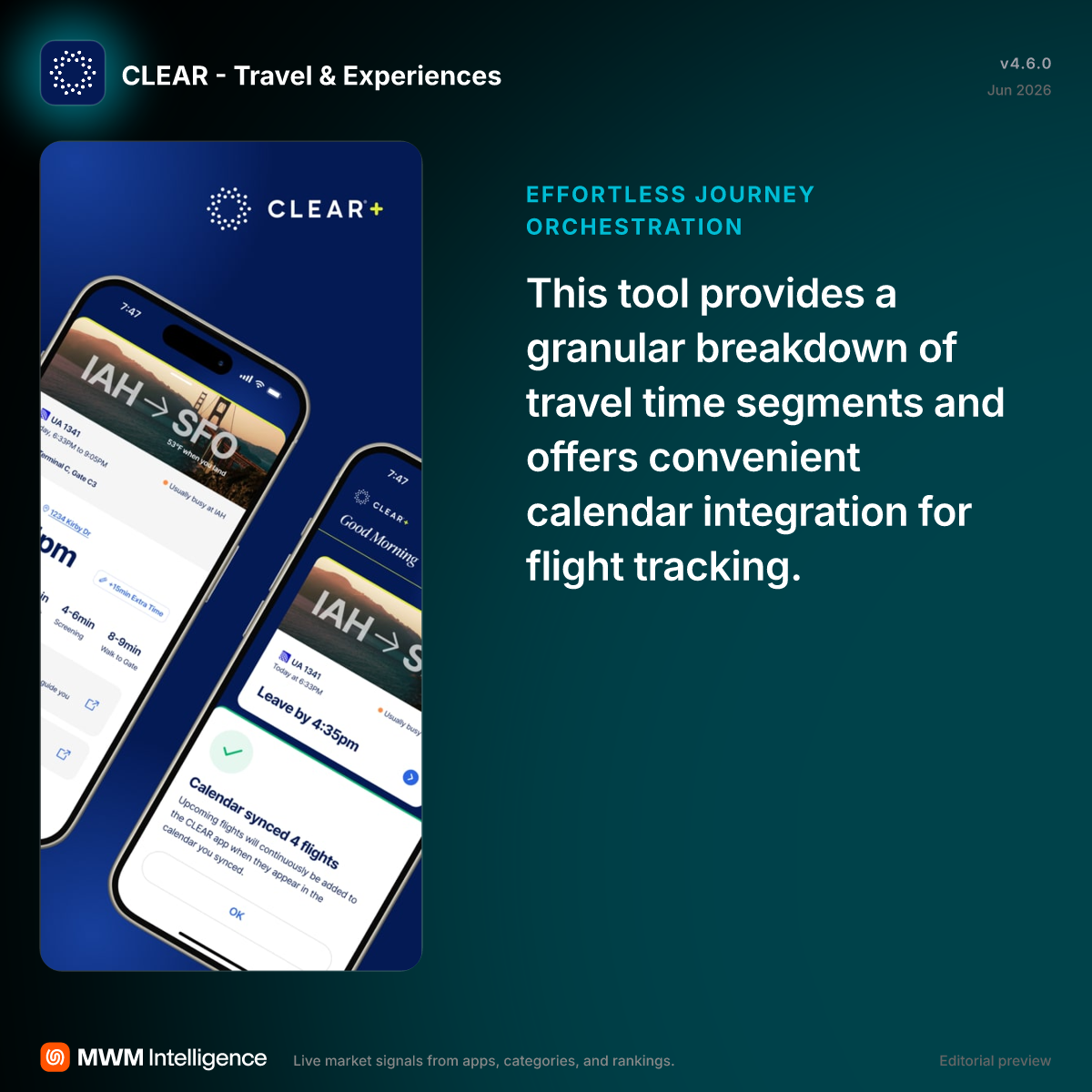 CLEAR - Travel & Experiences - Travel App | MWM