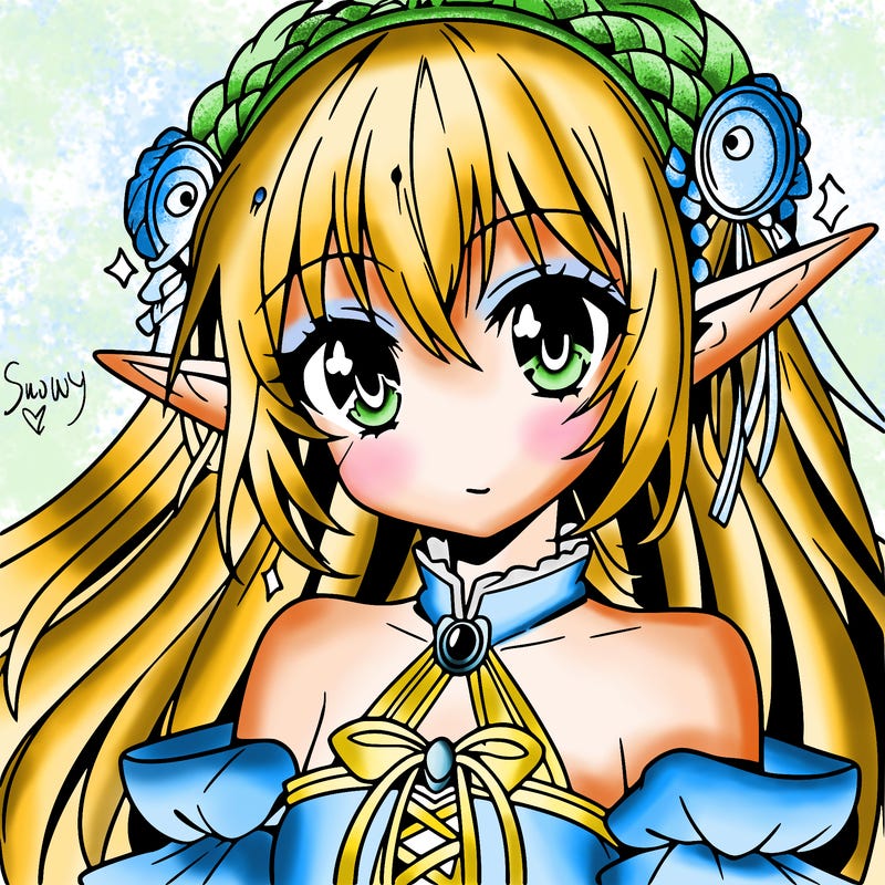 anime elf princess