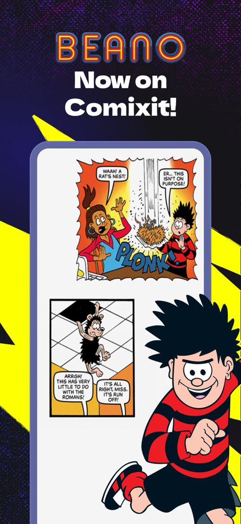 Comixit! - Comics For All Ages - Beano comics featuring Dennis the Menace now available on the Comixit app
