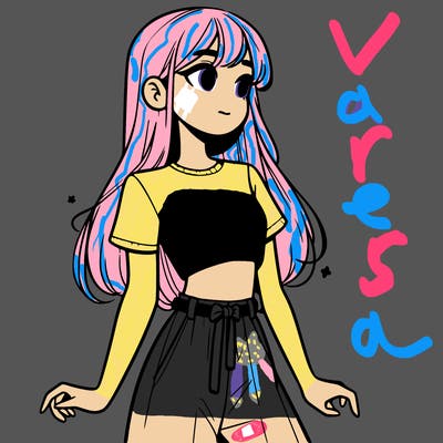 girl in a cute crop top