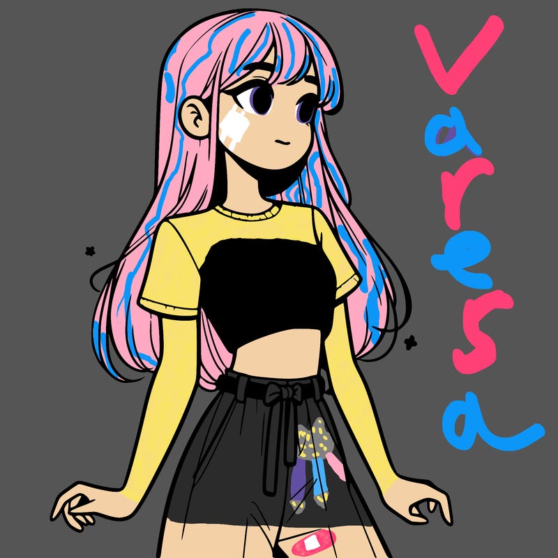 girl in a cute crop top