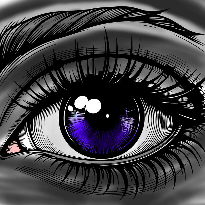 realistic eye