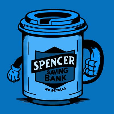 spencer saving bank cup