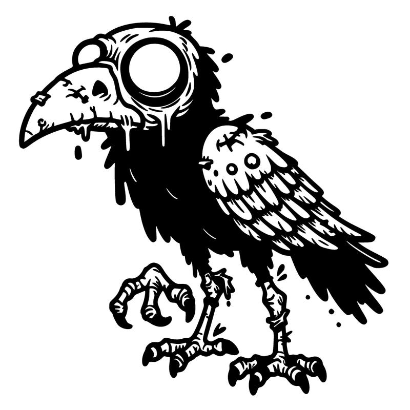 zombie crow