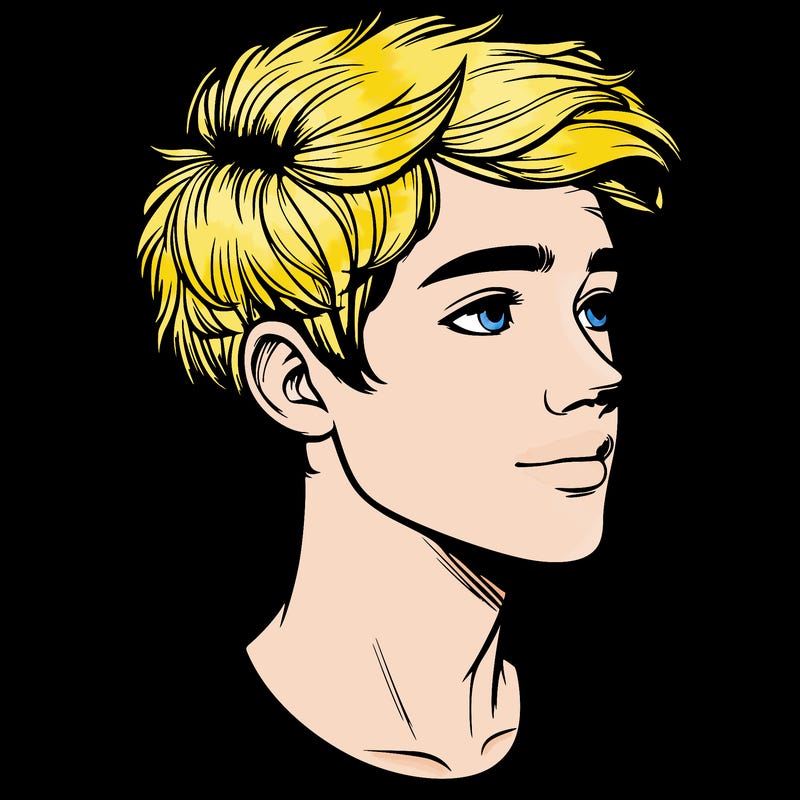 realistic teenage boy