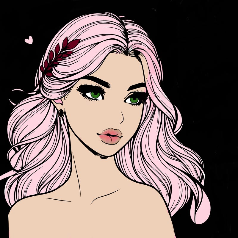 beautiful realistic girl