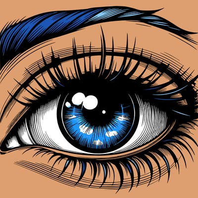 realistic eye
