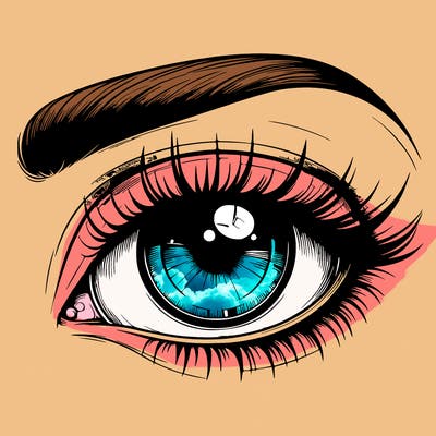 realistic eye