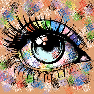 realistic eye
