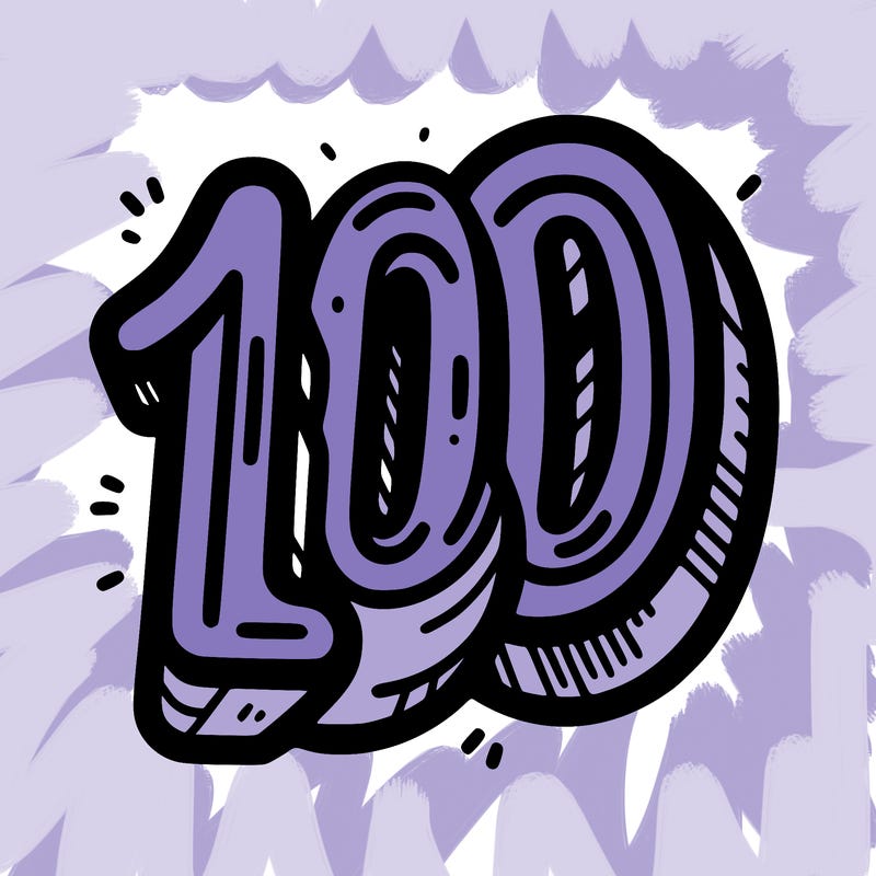 100