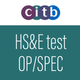 CITB Op/Spec HS&E test