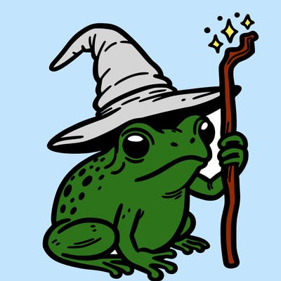 frog wizard