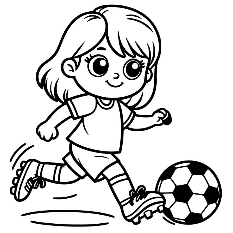 girl soccer player