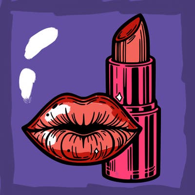 lips and lipstick