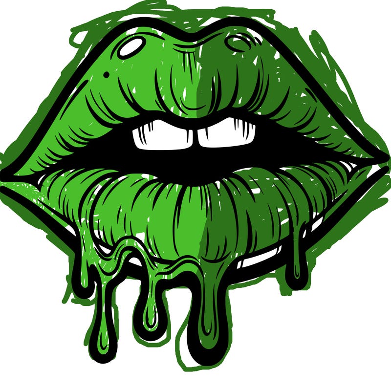 lips that look realistic and drip