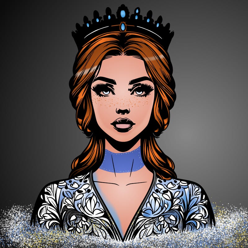 realistic beautiful queen