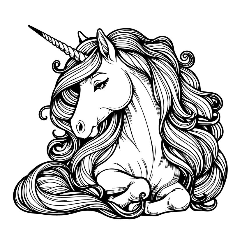 realistic unicorn