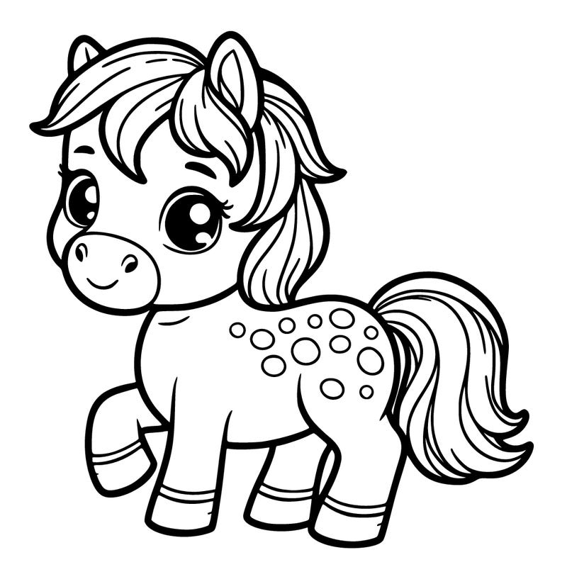 cute horse