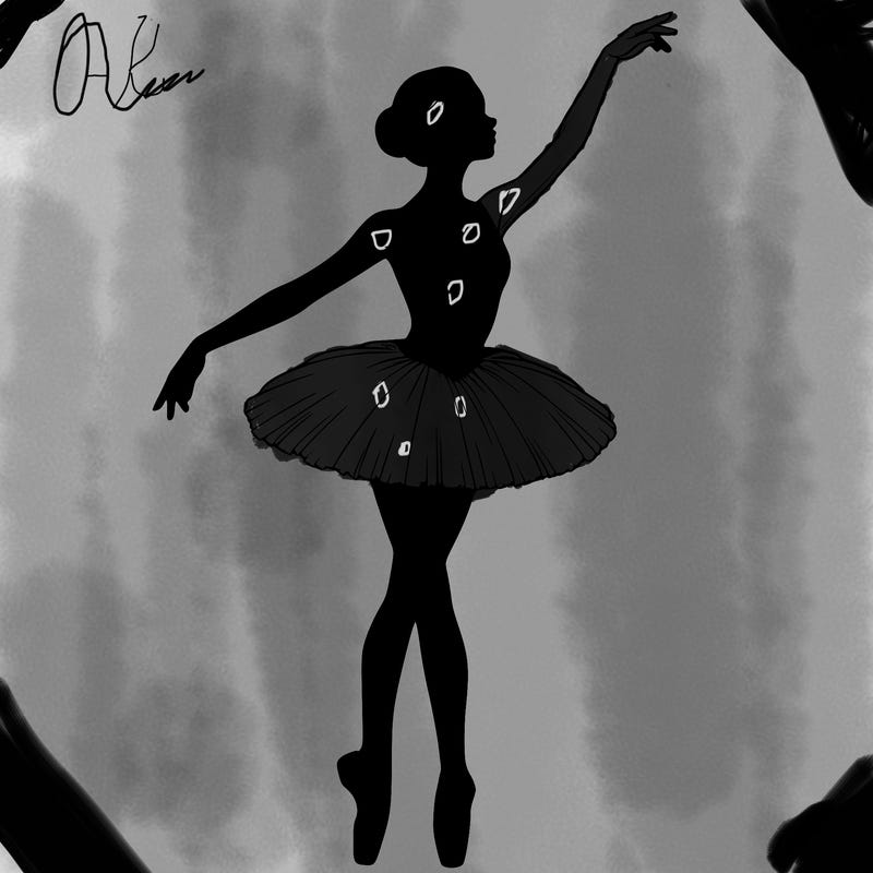 realistic ballerina