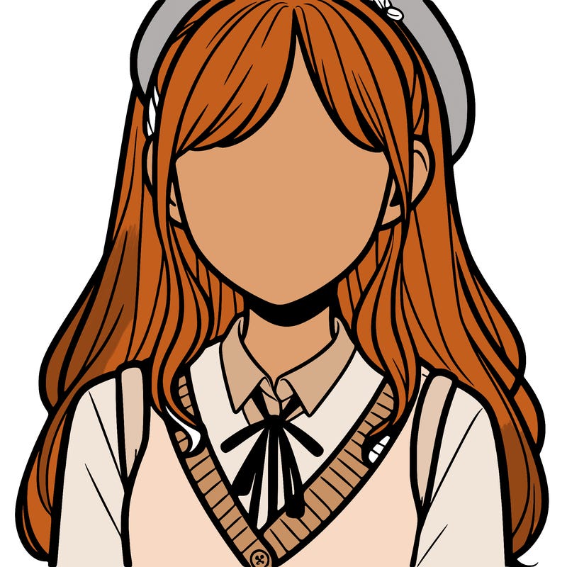 faceless preppy girl