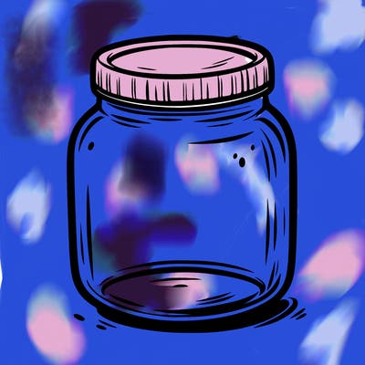 empty jar