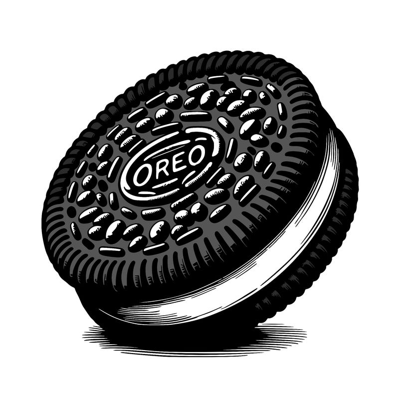 realistic oreo