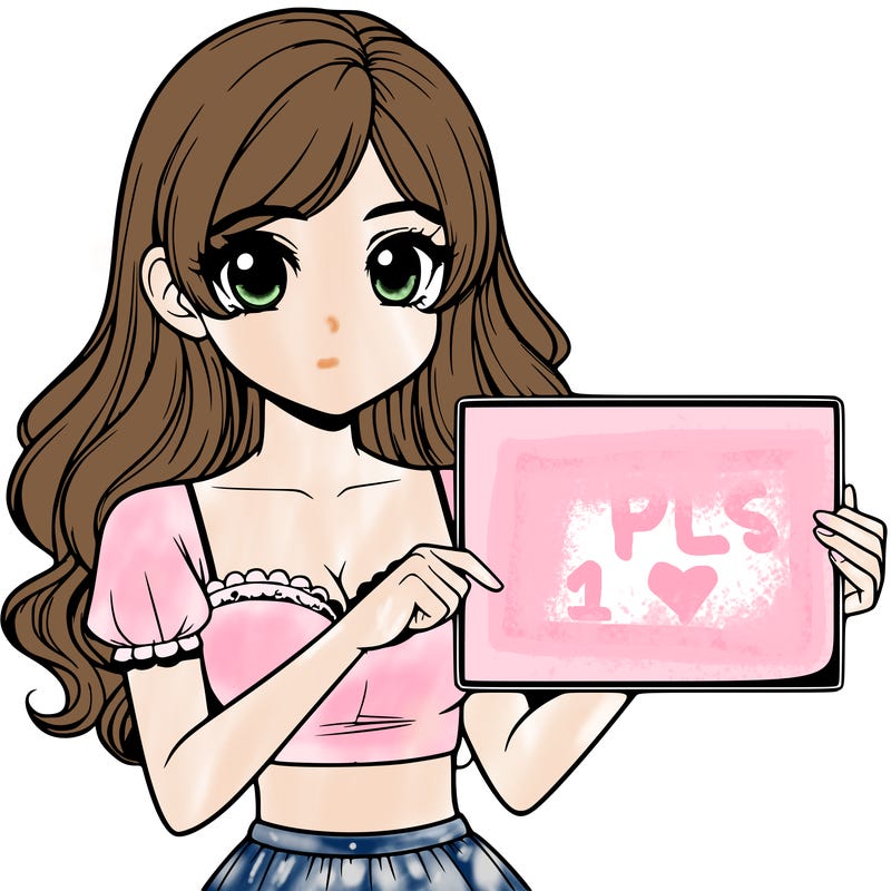 realistic pretty girl holding blank sign