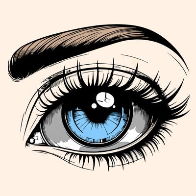 realistic eye
