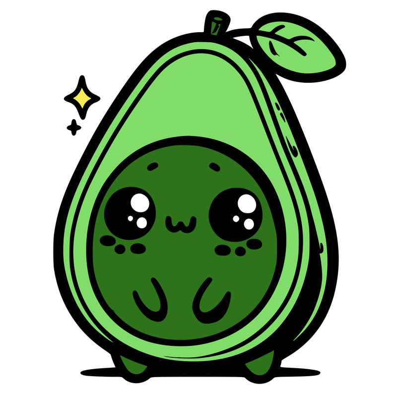 cute avocado
