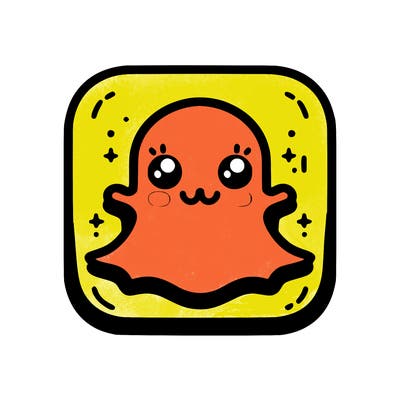 snapchat app logo