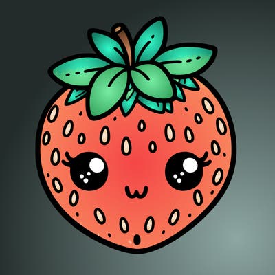 cute strawberry
