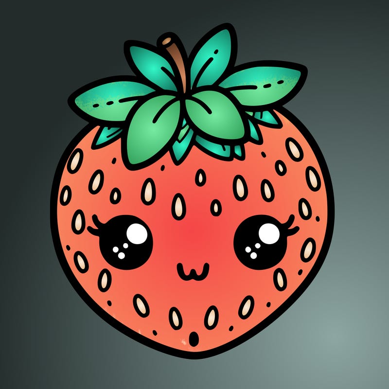 cute strawberry