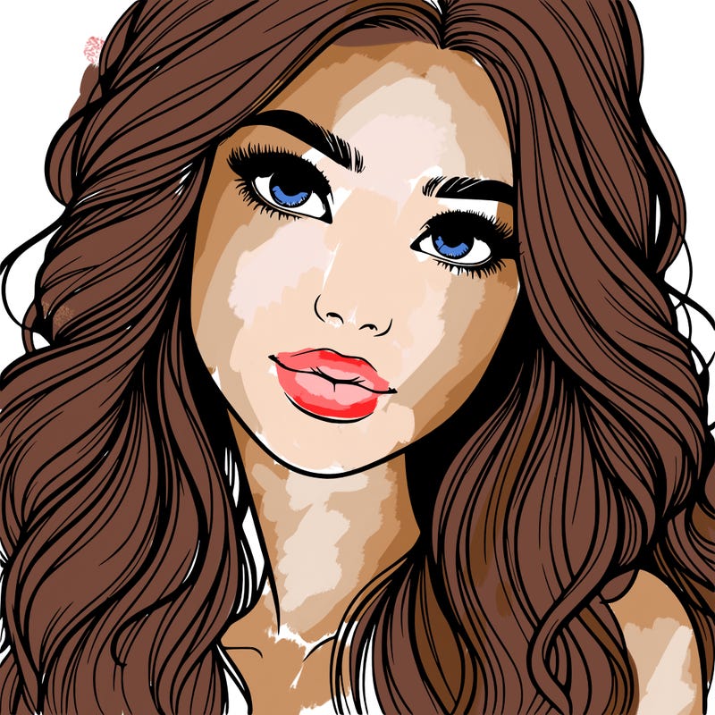 beautiful realistic girl