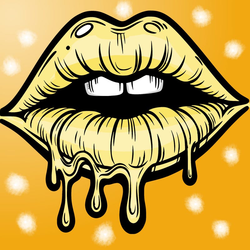 lips that look realistic and drip