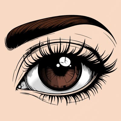 realistic eye