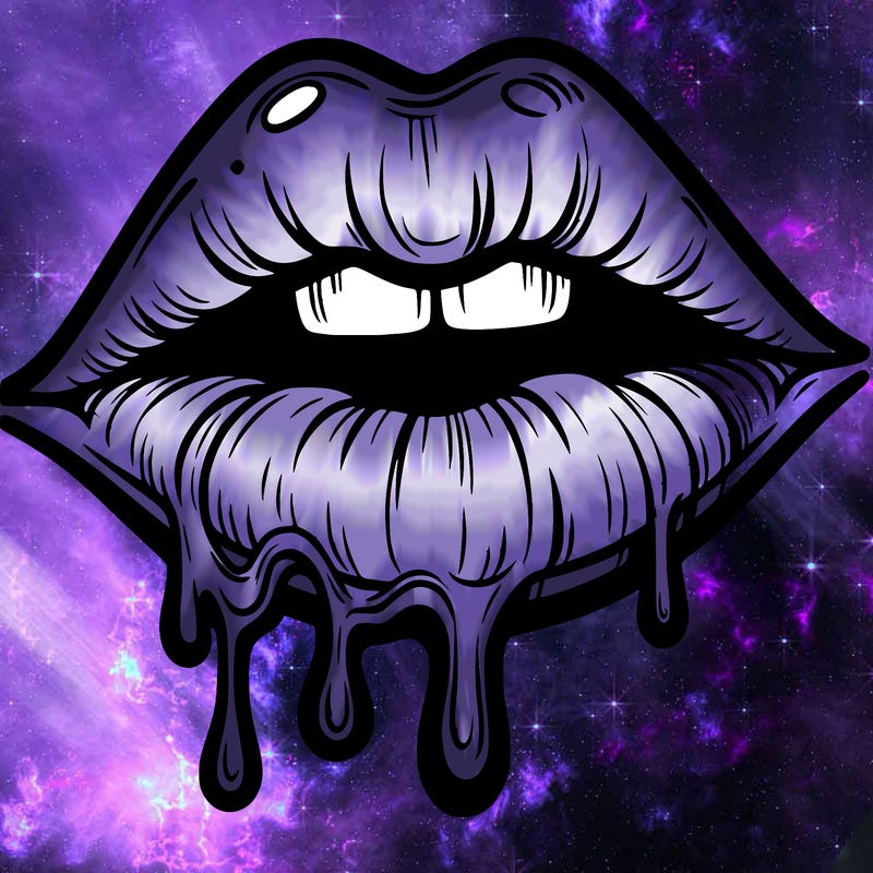 lips that look realistic and drip