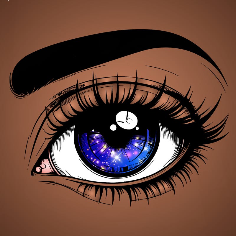 realistic eye