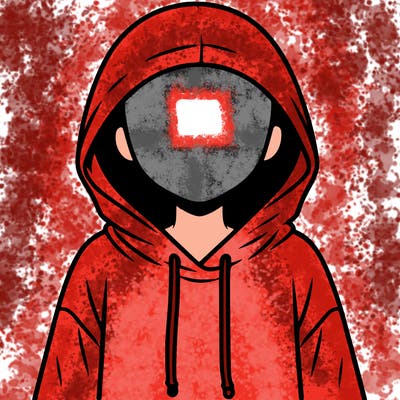 faceless girl in hoodie