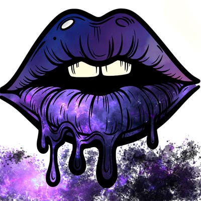 lips that look realistic and drip