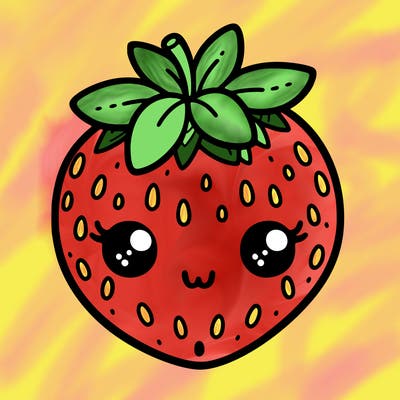 cute strawberry