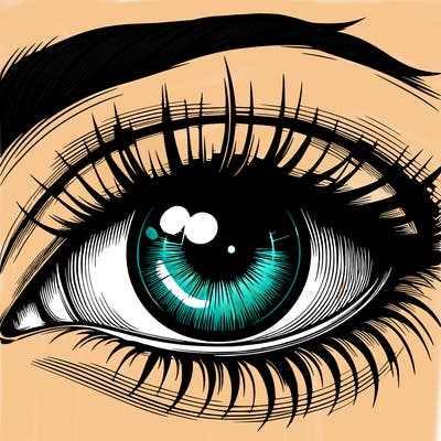 realistic eye
