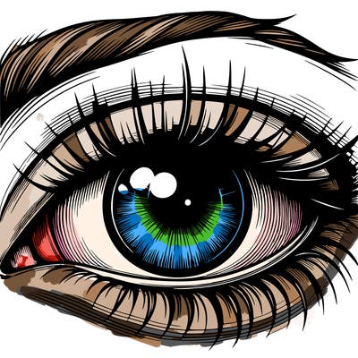 realistic eye