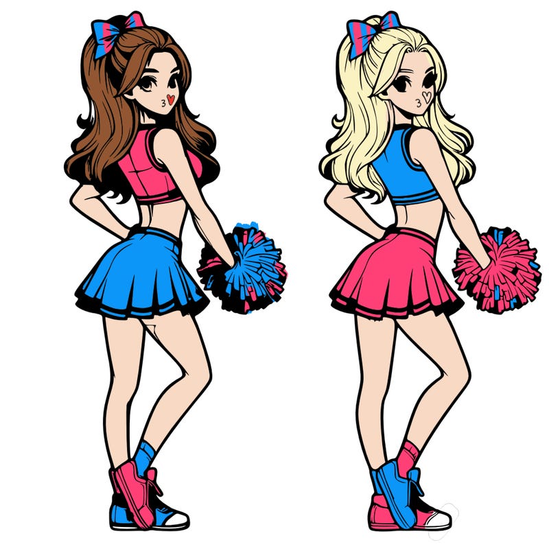 realistic cheerleader