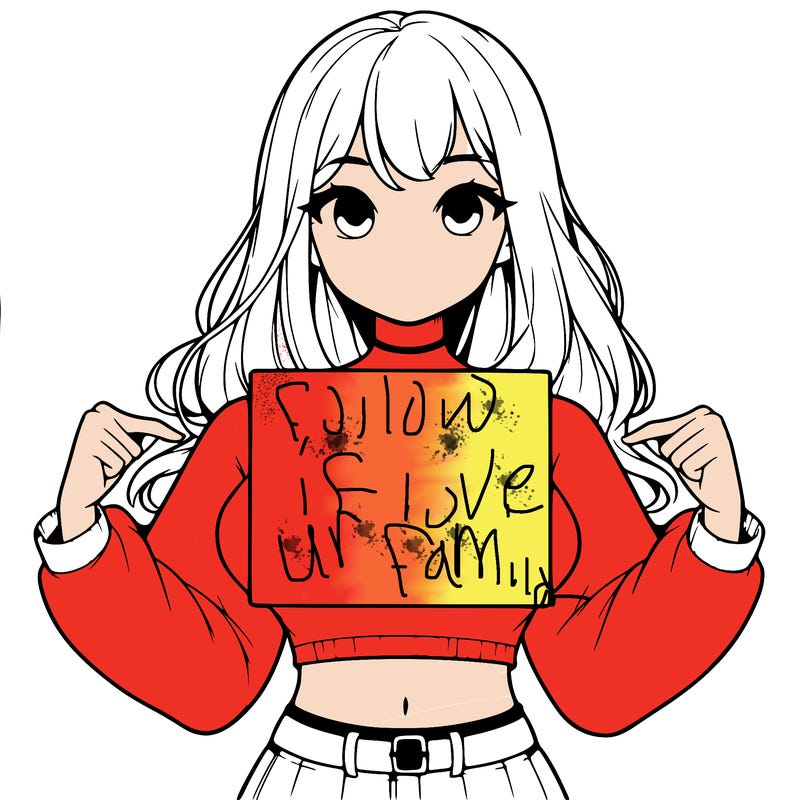 girl holding a blank sign in a long sleeve crop top