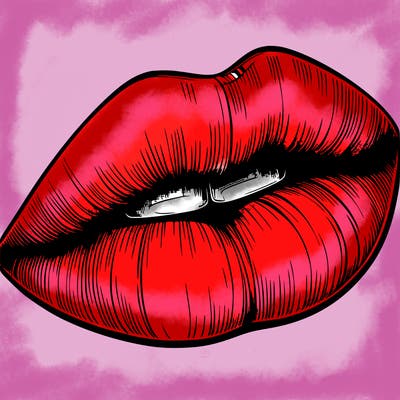realistic lips